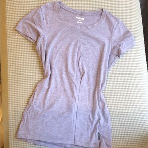 Columbia Purple SS Tee
